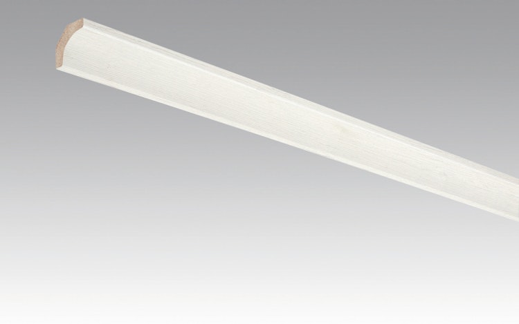 MEISTER Hohlkehlleiste 22/22 mm  Pinie arcticweiß 4099 - 2380 mm