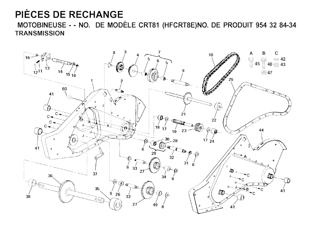 Explosionszeichnung Ersatzteile