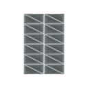 Vorschaubild Mollis Polsterpaneel Dunkelgrau  15x30 cm
