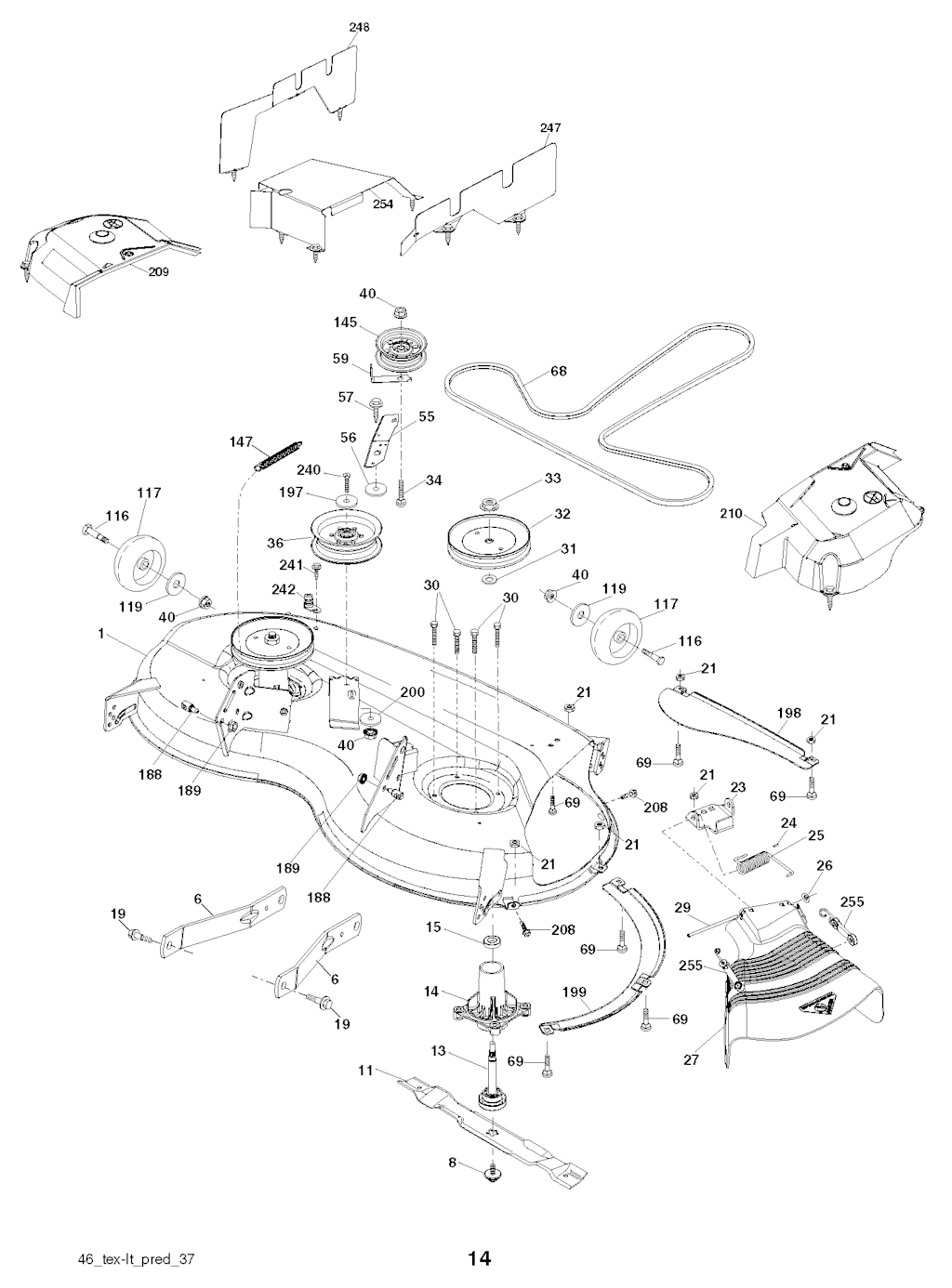 Explosionszeichnung Ersatzteile