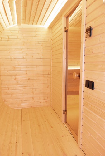 Wolff Finnhaus Design Saunahaus Luago 3x2 Art 1