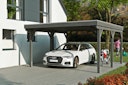 Vorschaubild Skan Holz Grunewald - Flachdach Carport aus Leimholz Breite 427 cm