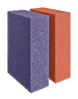 Oase Ersatzschwamm Set rot/violett für BioTec 18 / 36 / 60000 / 140000