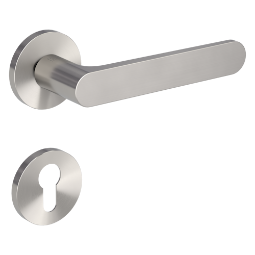 Griffwerk VAYA 291 AVUS fast2fix Fast2Fix Rosetten rund Profilzylinder Samtgrau