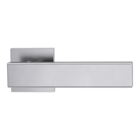 Griffwerk VAYA 200 CUBICO fast2fix Fast2Fix Rosetten eckig smart2lock R Edelstahl matt