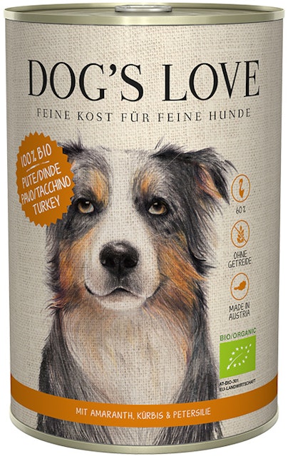 Dog's Love Bio 400g Dose HundenassfutterVorschaubild