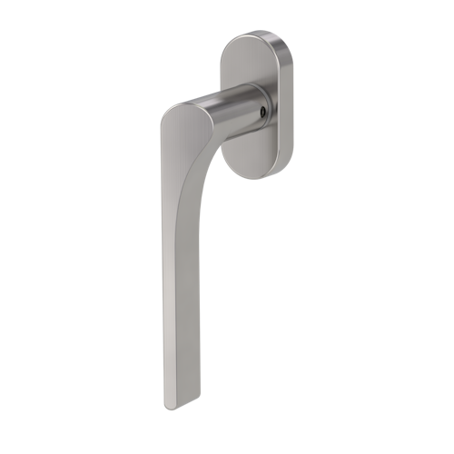 Griffwerk Fenstergriff VAYA 261 Leaf Light Samtgrau L 7x42mm