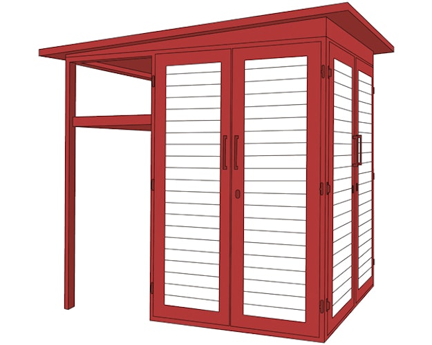 Weka Gartenschrank Geräteschrank Garten [Q] Multi