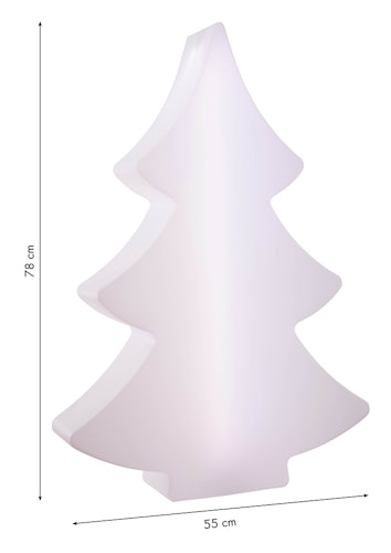 8 seasons design LED-Dekoleuchte Shining Tree (RGB), verschiedene Größen