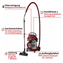 Vorschaubild Einhell Nass-Trockensauger TE-VC 2580 SACL 2347435