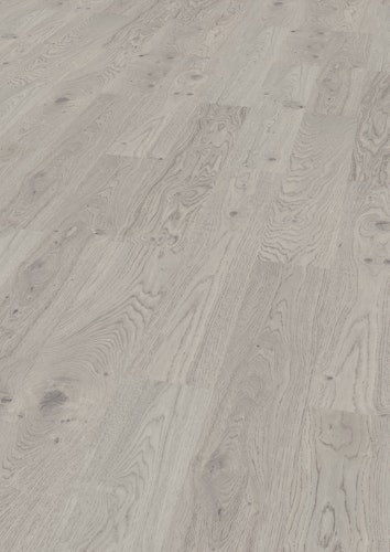 Handmuster KWG Samoa Herzeiche samtgrau Designboden Designboden 123,5x20 cm