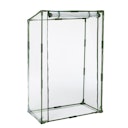 Vorschaubild Ubbink Gartengewächshaus (Rahmen Ø15 mm + PE 100 g/m²) - H150 x 100 x 50 cm; 0,5 m²