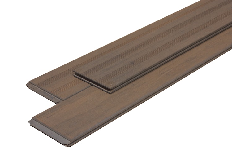 aMbooo Terrassendiele Bambus PRIMAVERDE in White Oak