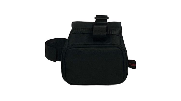 Haberland Sattelstütztasche Schlosskette schwarz