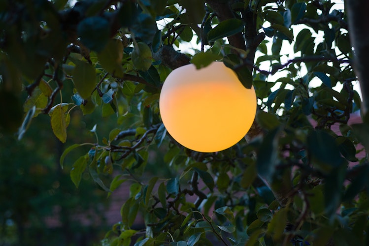 Ubbink MultiBright SolarFloat 30 - Solarbetriebene schwimmende Leuchtkugel H28 x Ø30cm