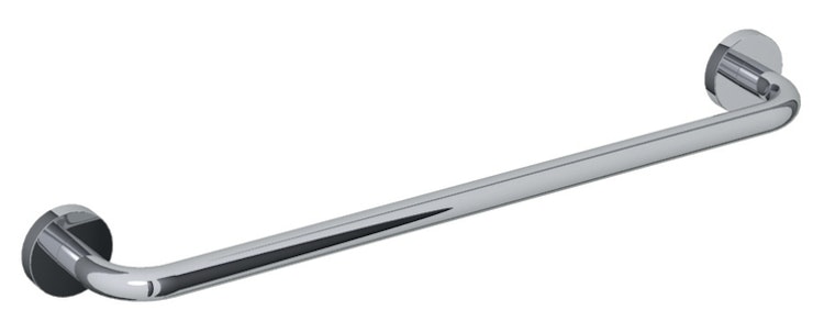 Bravat Badetuchstange Varuna, chrom - 50 cm, rund