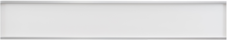 T&J ECOSTECK-Glasfüllung Satiniert SILBER, 20 x 280 x 1800 mm Acryl/Aluminium hell eloxiert