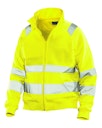 Vorschaubild Jobman Sweatshirt-Jacke Hi-Vis 5172