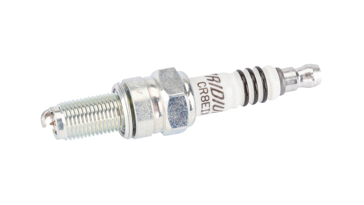 NGK Zündkerze CR8EIX, Iridium, Zündkerze Gruppe C, Gewindedurchmesser 10 mm, Schlüsselweite 16