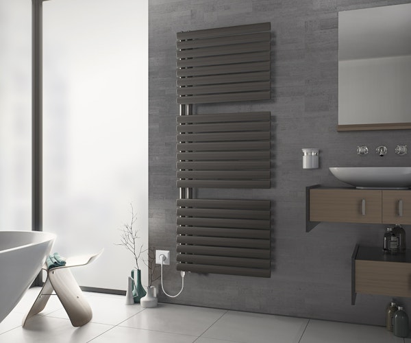 tXimax Badheizkörper Elektrobetrieb Fortuna-Open Anthrazit versch. Größen