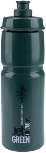 Elite Trinkflasche Jet Green + Jet Green Plus 750 ml dunkel grün