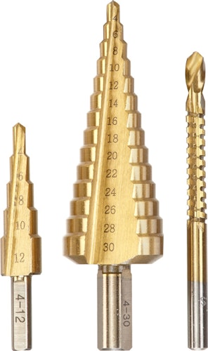 kwb Stufenbohrersatz 3tlg. 525890