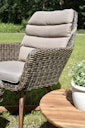 Vorschaubild Garden Pleasure Lounger-Set CALVIA, Polyrattan / Akazie / Kissen 100 % Polyester