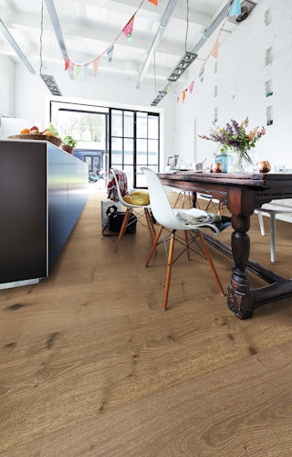 HANDMUSTER MEISTER Lindura-Holzboden HD 400 | naturgeölt Eiche auth greige geb 8905