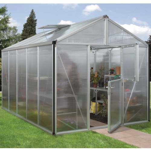 Vitavia Gewächshaus Zeus 10000 inkl. 2 Dachfenstern - 10,0 m²