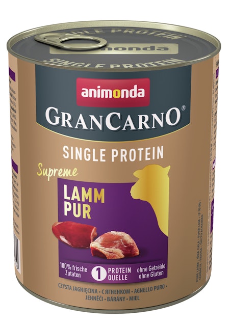 animonda Gran Carno Single Protein Supreme 800g Dose HundenassfutterVorschaubild