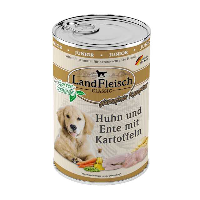 LandFleisch Hund Classic Junior 400gVorschaubild