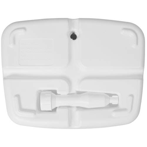 doppler Füllsockel Balkon 17 Liter, Kunststoff