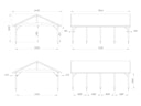Vorschaubild Palmako Carport Robert 40,6 m²