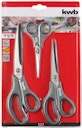 Vorschaubild kwb Scherenset 3-tlg 21595