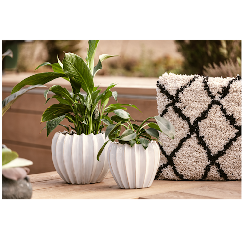 Plant Pot Niilo, weiß