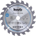 Vorschaubild kwb Sägebl HM Mittel 150x16 Z20 583357