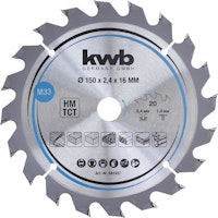 kwb Sägebl HM Mittel 150x16 Z20 583357