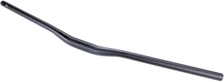 CONTEC Lenker Portal 720 mm schwarz schwarz sandgestrahlt Griffweite 760 mm, Rise 15 mm