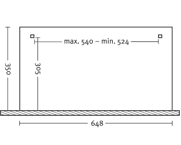 Skan Holz Terrassenüberdachung Ravenna aus Douglasie o. Mittelpfosten Breite 648 cm