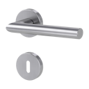 Vorschaubild Griffwerk Türgriff VIVIA Edelstahl matt - Klipptechnik