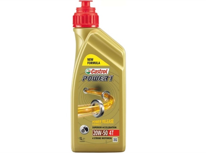 Castrol Motoröl 1 l Flasche, Motoröl "Power1 4T" 20W-50, 4-Takt