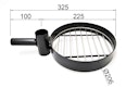 Vorschaubild Wolff Finnhaus Grillkota Basic: Kleiner Grillhalter mit kurzem Arm