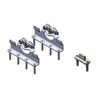 Griffwerk Zubehör-Set PLANEO 40 Holz 2 Laufwagen, 2 H-Adapter + Schrauben Bodenführung Holz