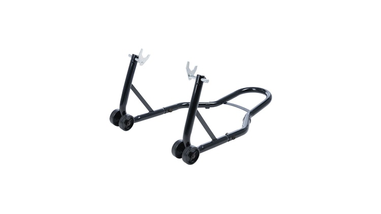 Oxford Montageständer schwarz, Montageständer "Paddock Stand" Hinten, universal, Stahl, inkl. V-Aufnahme