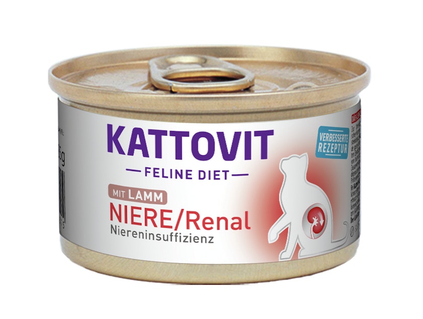 KATTOVIT Feline Diet Niere/Renal 85g Dose Katzennassfutter DiätnahrungVorschaubild