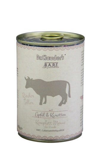 Dr. Clauder's BARF Komplett Menü 800g Dosen Hundenassfutter