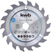 kwb Sägebl HM Mittel 130x16 Z18 581857