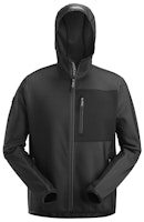 Snickers FlexiWork, Zwischenschicht-Kapuzenjacke mit durchgehendem Reißverschluss