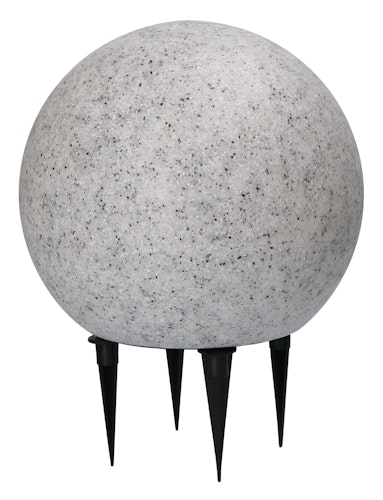 Shada LED Garten-Stein `klein`, IP65, 470Lm, 5m-Zuleitung, Tageslichtsensor, 20x20x19cm