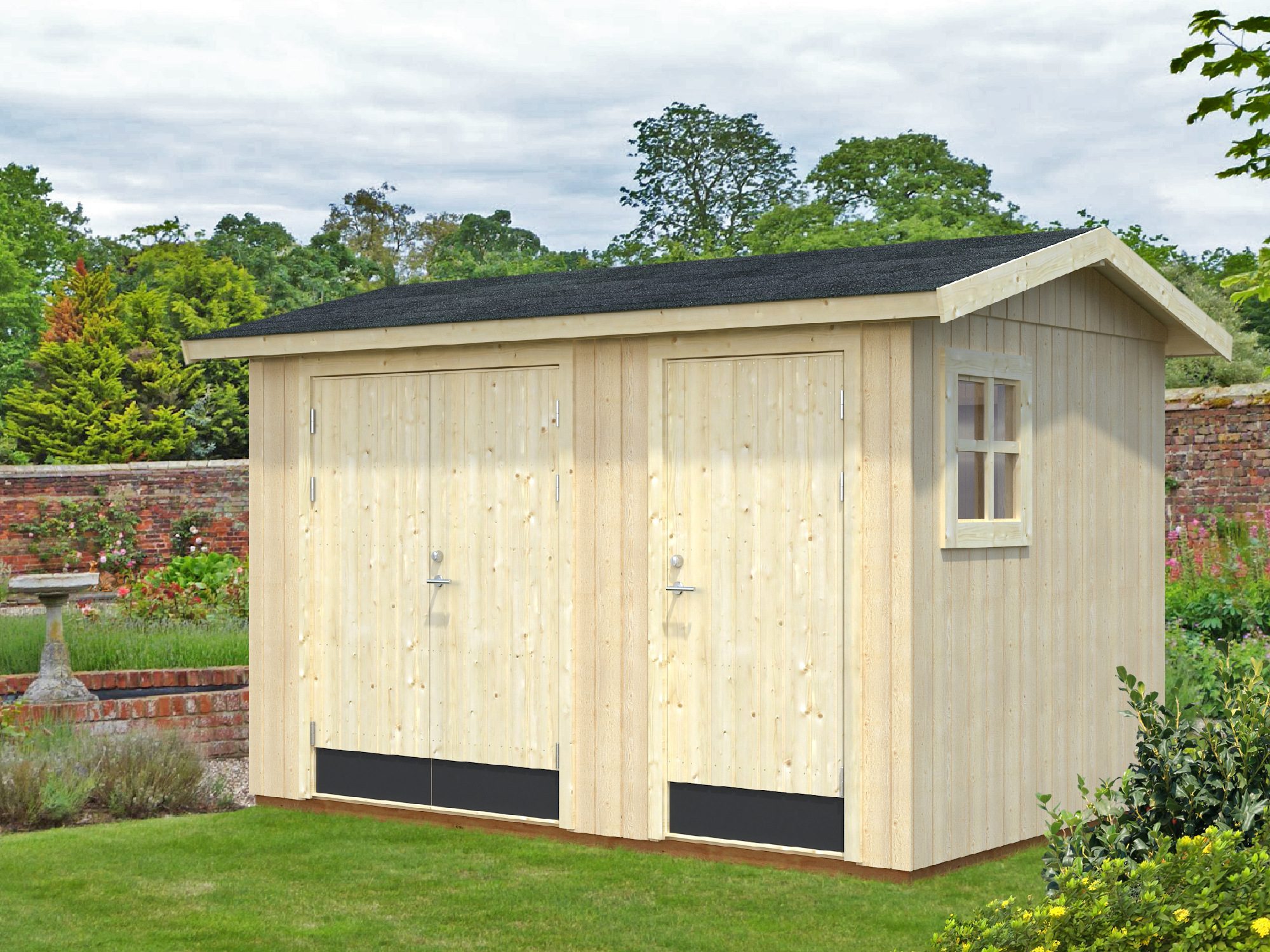 Palmako Gerätehaus Olaf 6,6 m² - 18+70 mm